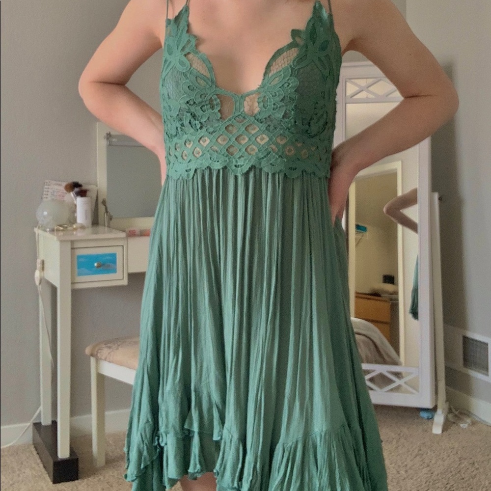 Free People Adella slip dress